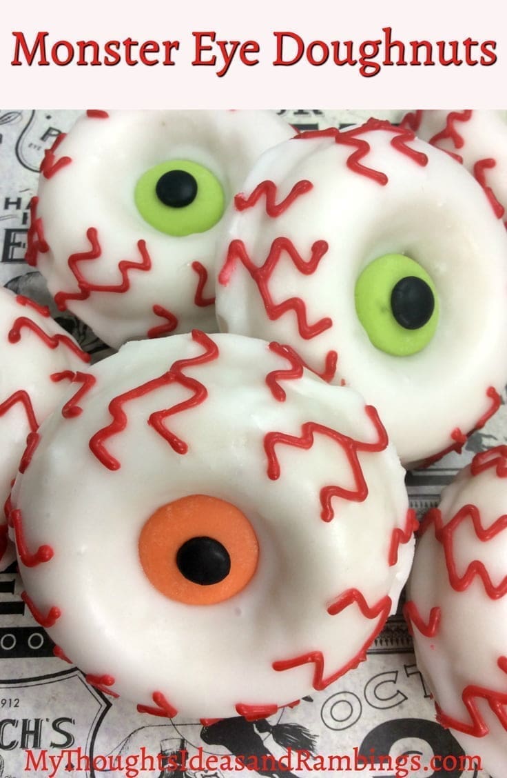 Monster Eye doughnut recipe